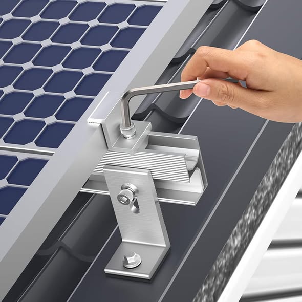 Sistema di binari solari per tetti + piedini a L: la scelta intelligente per gli installatori del 2026