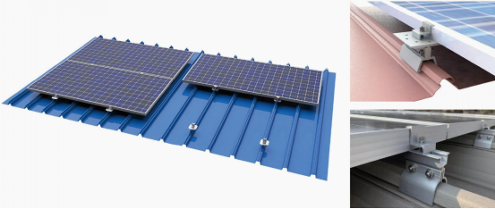 solar metal roof clamp