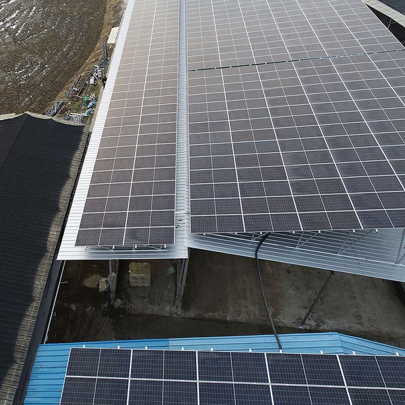 Caso di installazione di un impianto solare su tetto in Corea