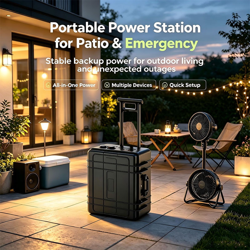 Off-Grid Power Station